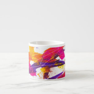 splash paint espresso cup