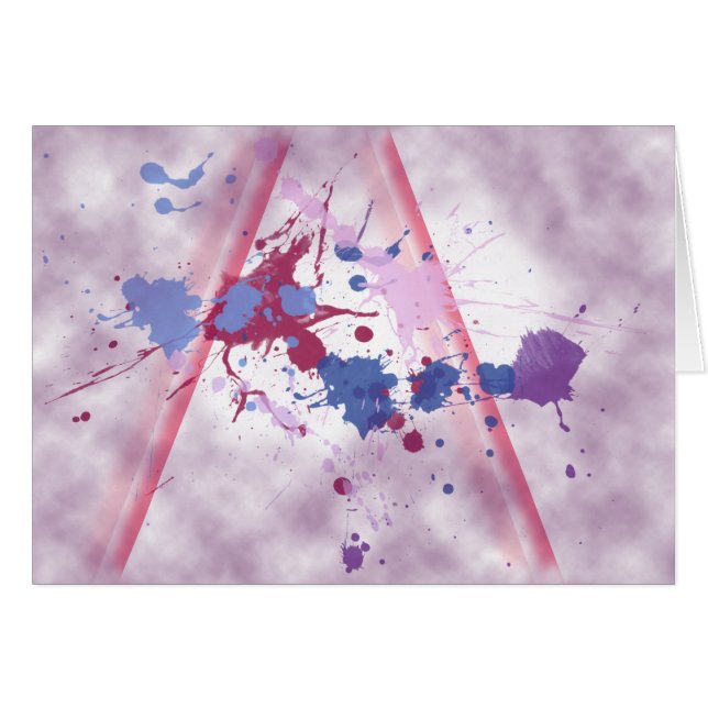 Splash Paint  (landscape) (Front Horizontal)