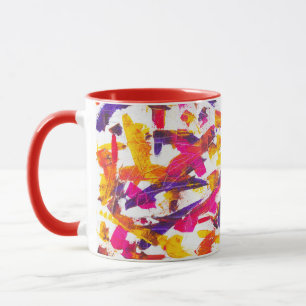 splash paint mug