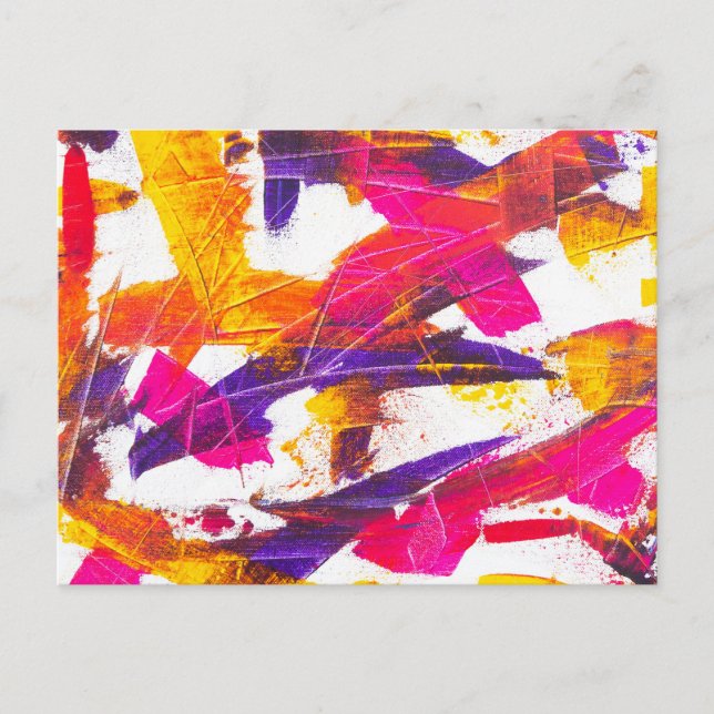 splash paint postcard (Front)