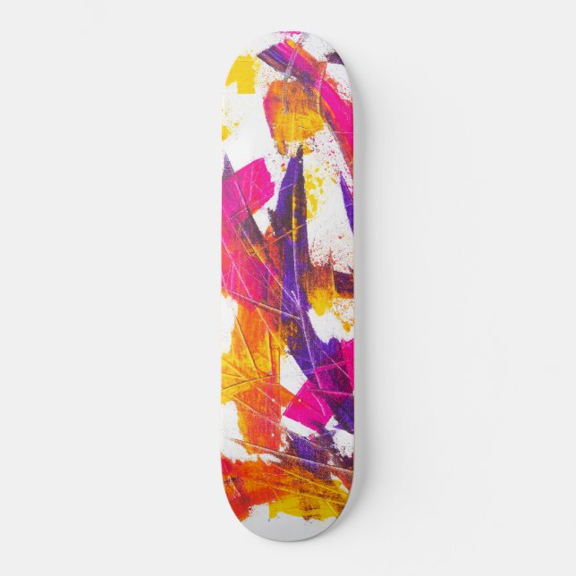 splash paint skateboard (Front)
