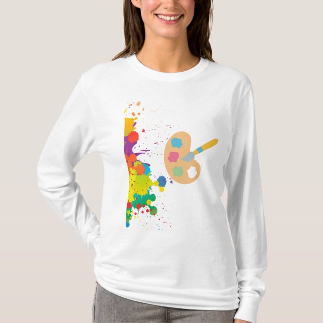splash paint T-Shirt (Front)
