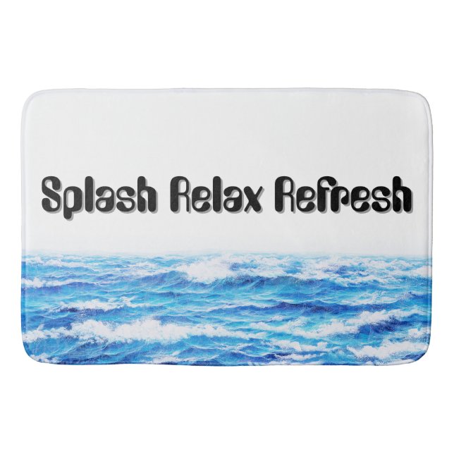 Splash Relax Refresh Bath Mat (Front)