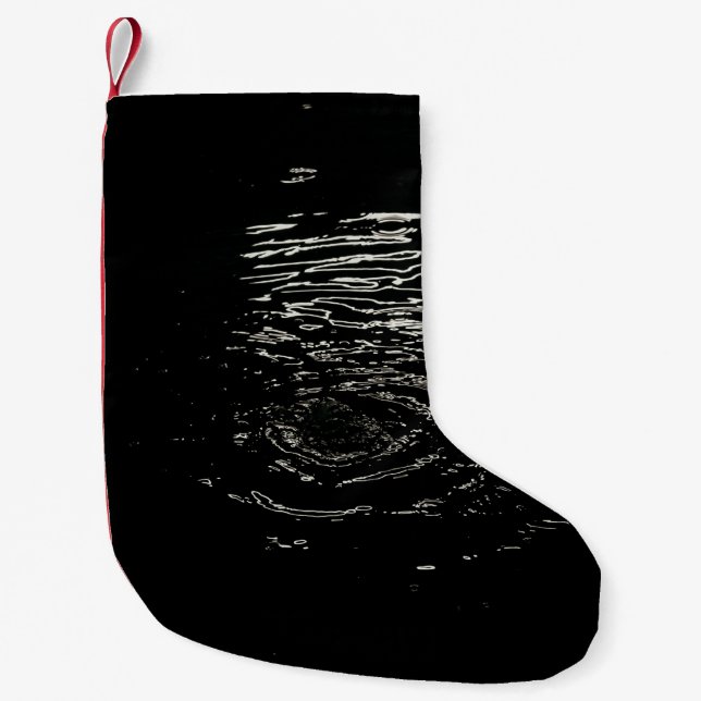 Splash Small Christmas Stocking (Front)