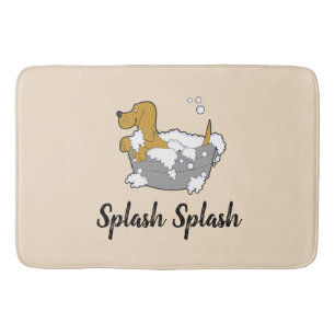 Splash splash dog bath matt bath mat