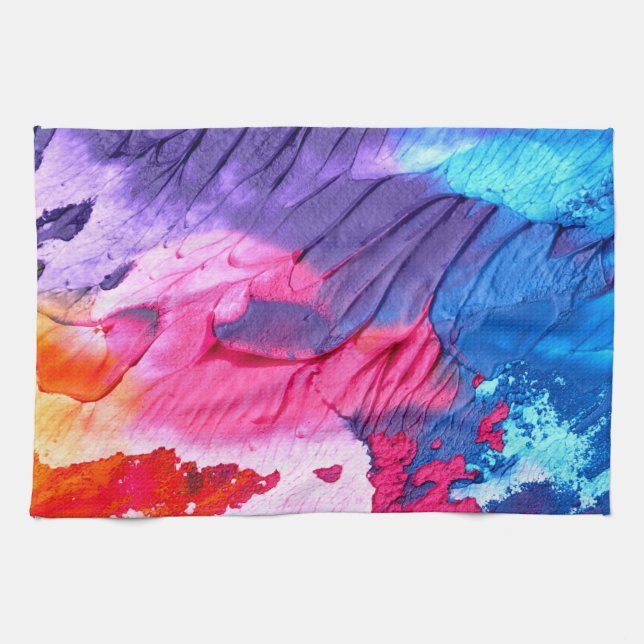 Splash  tea towel (Horizontal)