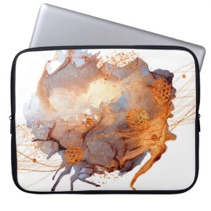 Splash Valley. Natural luxury. Royal art. Oriental Laptop Sleeve
