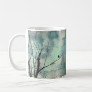 Splashed Crows Coffee Mug