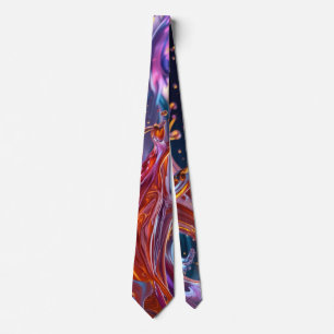 Splashing Color Liquids Tie