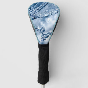 Splashing water with bubbles Driver Best Golf Head Cover