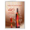 Splashing wine 46th birthday card