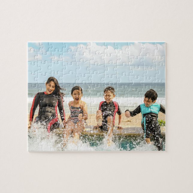 Splashy Summer Family Memories Jigsaw Puzzle (Horizontal)