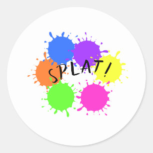 Splat! Sticker