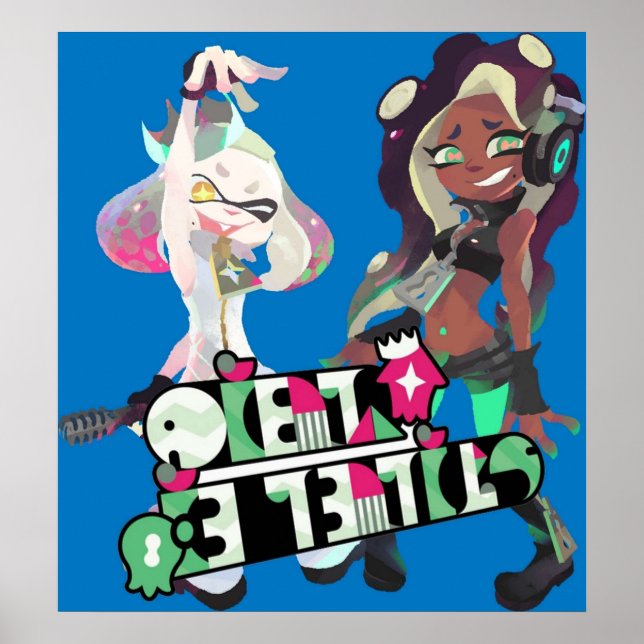 Splatoon 2 off the hook poster (Front)