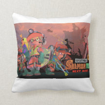 splatoon 3 salmon run cushion