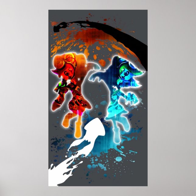 Splatoon Battle Poster (Front)