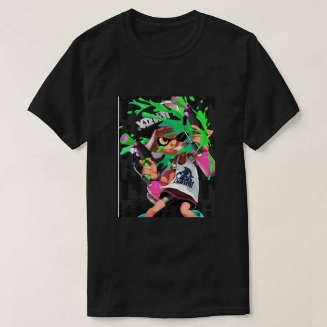 Splatoon Graphic T-Shirt (Design Front)