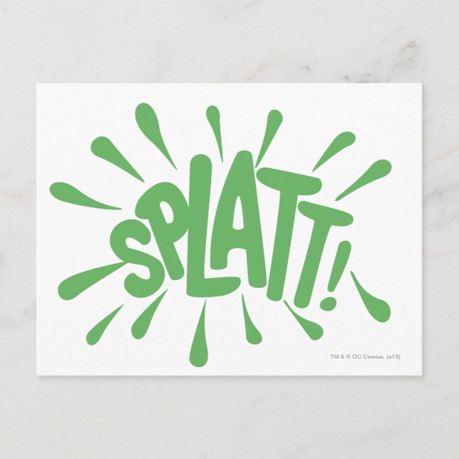 SPLATT! POSTCARD (Front)