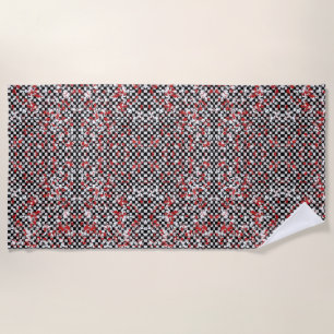 Splatter Beach Towel