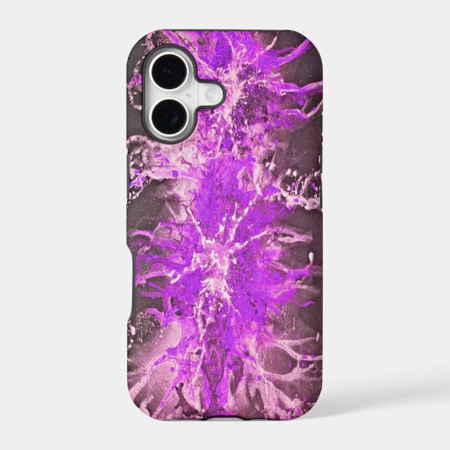 Splatter Grunge Design - purple (Back)