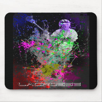 splatter lacrosse mouse pad