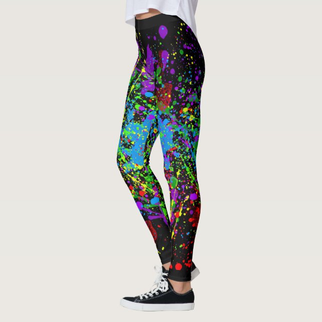 Splatter Leggings (Left)