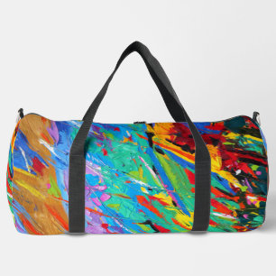 Splatter Paint Duffle Bag