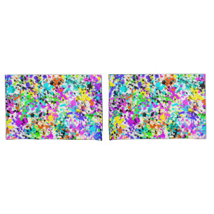 Splatter Paint Pillowcase