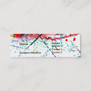 Splatter Profile Card