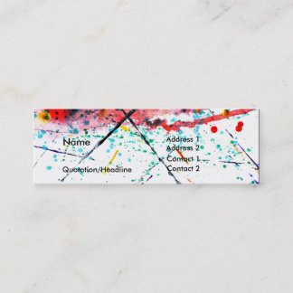 Splatter Profile Card