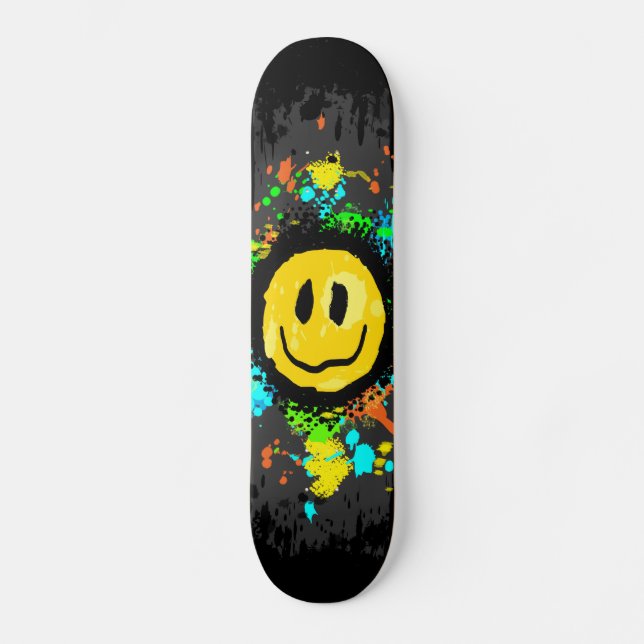 Splatter Skateboard (Front)