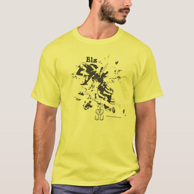 Splatter Smoove Blz T-Shirt (Front)