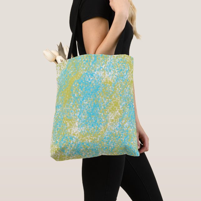 Splatter Tote Bag (Close Up)