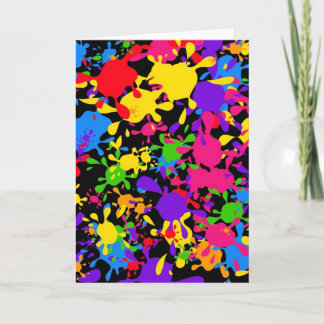 Splatter Wallpaper Card