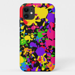 Splatter Wallpaper iPhone 11 Case
