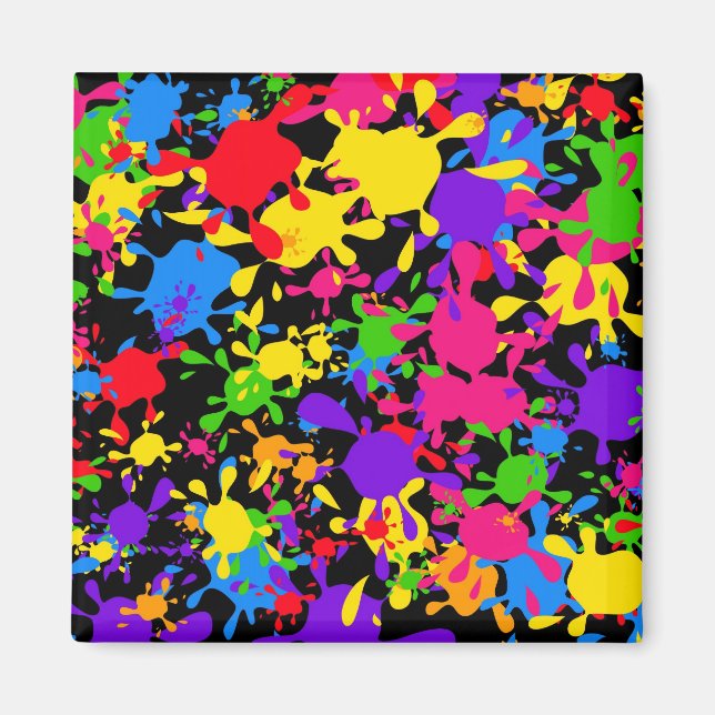 Splatter Wallpaper Magnet (Front)
