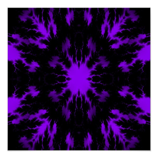 Splattered Lightening.. Poster (Front)