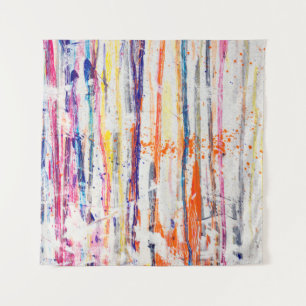 Splattered paint on white backgroundpaint,art,fine tapestry