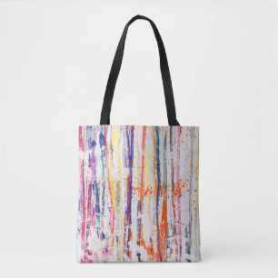 Splattered paint on white backgroundpaint,art,fine tote bag