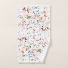 "Splattered Paint" Towel Set