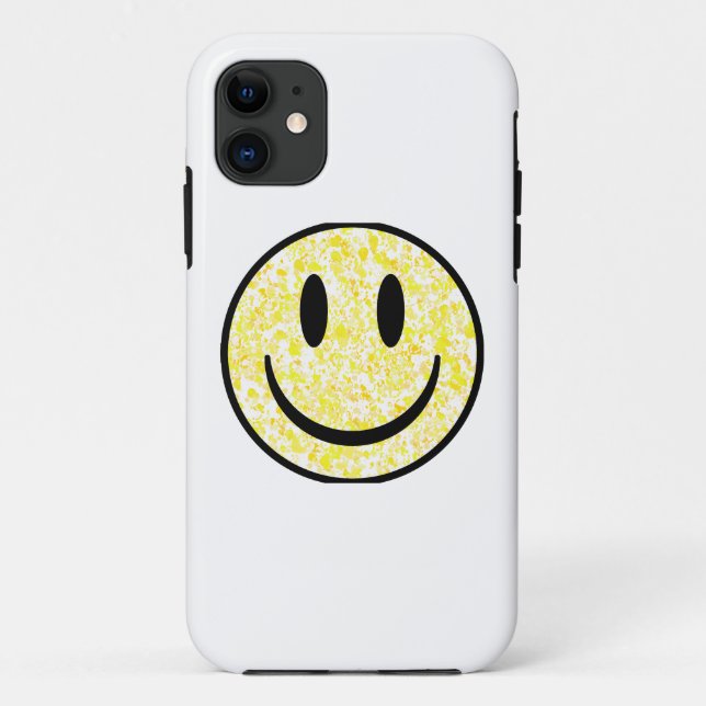 Splattered Smile Face Case-Mate iPhone Case (Back)