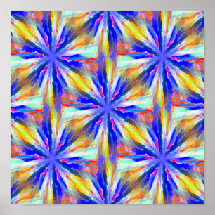 Splattered Sun&Sky.... Poster
