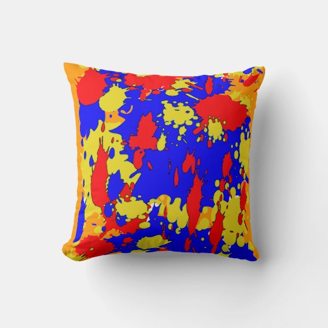 Splatters Cushion (Front)