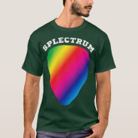 Splectrum rainbow coloured plectrum spectrum