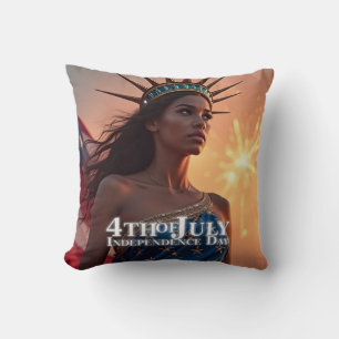 Splendid 4th of July Design - Fireworks & Freedom Cushion