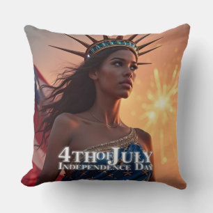 Splendid 4th of July Design - Fireworks & Freedom Cushion