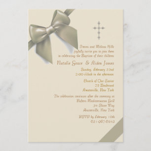 Splendid Bow Invitation