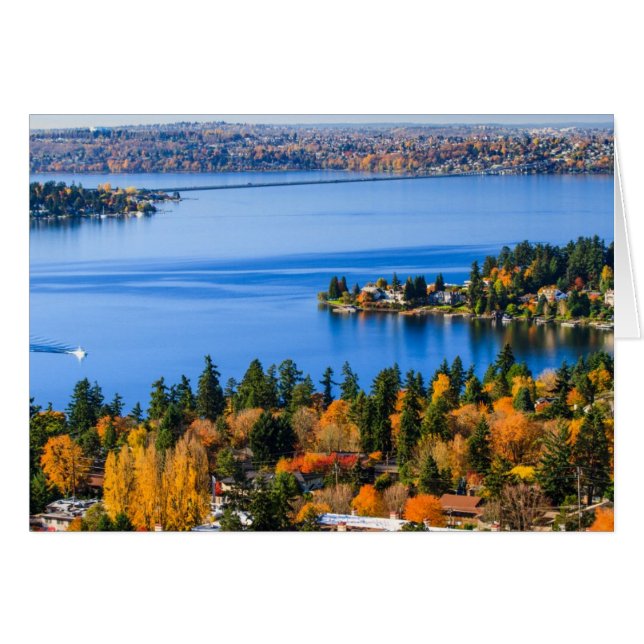 Splendid colours of fall at Bellevue (Front Horizontal)