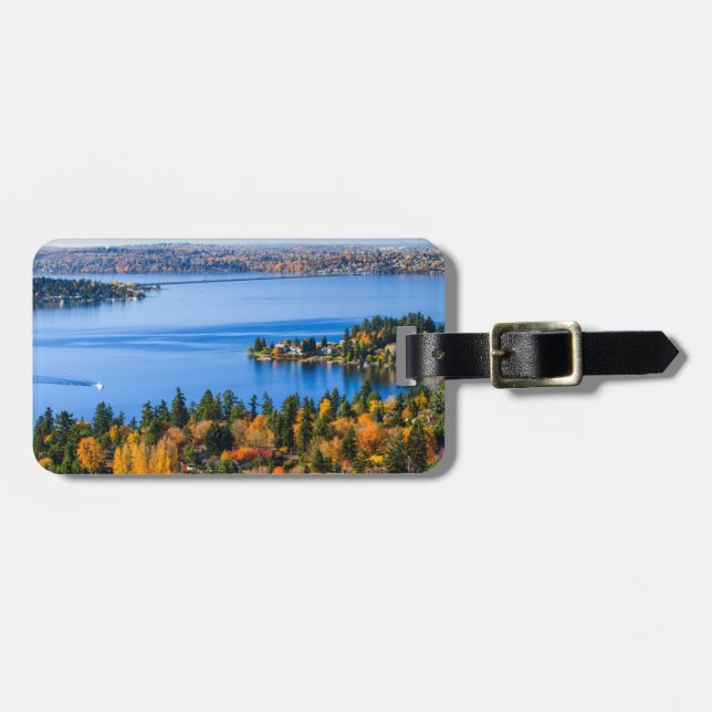Splendid colours of fall at Bellevue Luggage Tag (Front Horizontal)