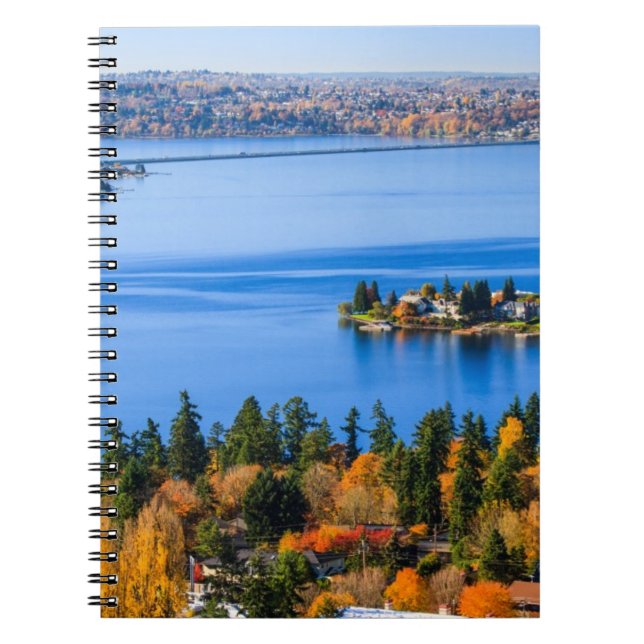 Splendid colours of fall at Bellevue Notebook (Front)